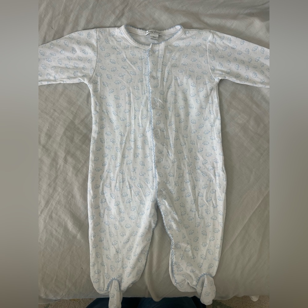 Kissykissy elephant print pima cotton pajamas kissy kissy